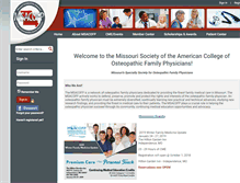 Tablet Screenshot of msacofp.org